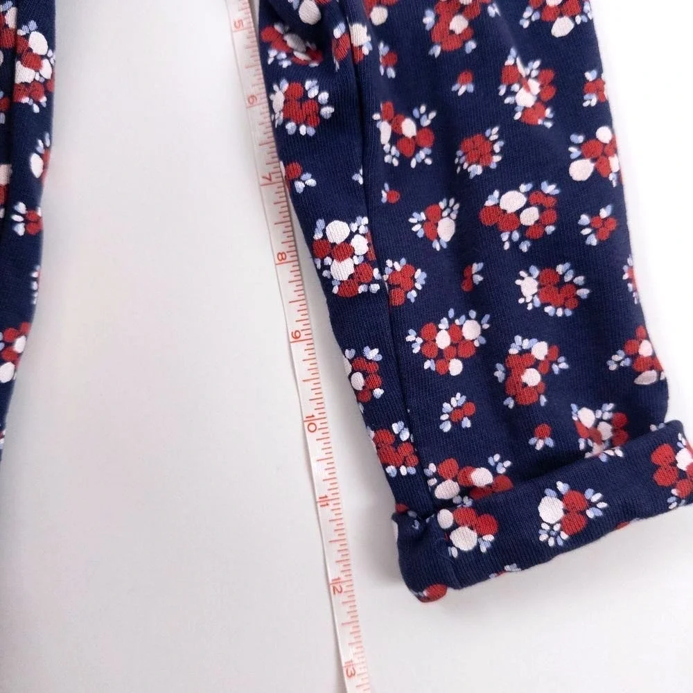 Sergent Major Sweatsuit Kids 2T Navy Blue Floral Hoodie and‎ Joggers Set